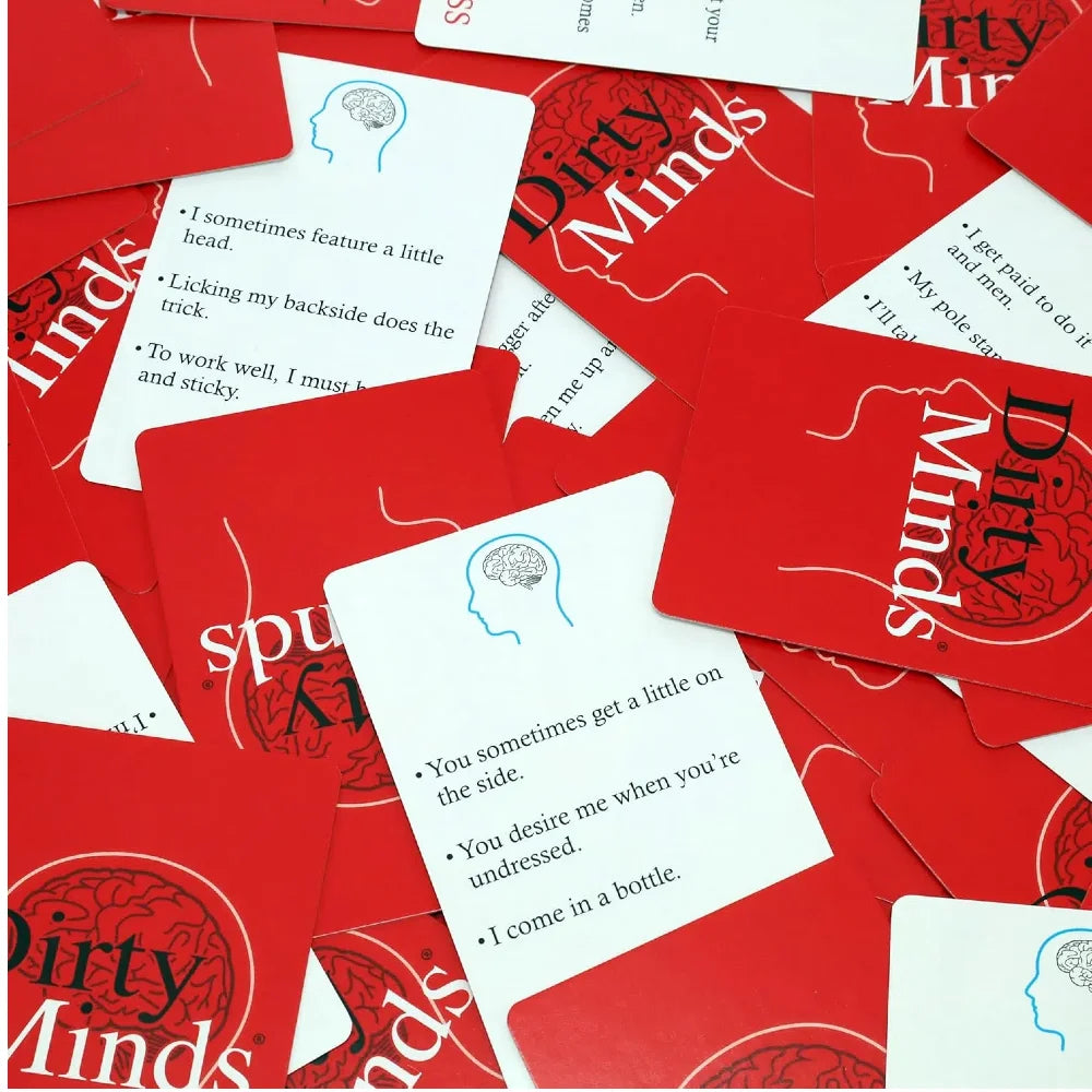 TDC Games Dirty Minds Card Game, Hilariously Twisted Party Card Games, Bachelorette Parties, Perfect for Game Night, Naughty Clu