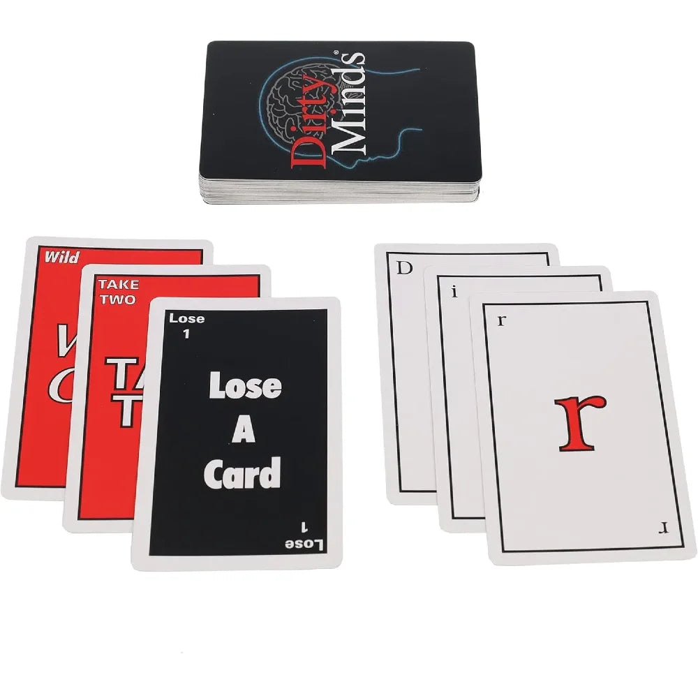 TDC Games Dirty Minds Card Game, Hilariously Twisted Party Card Games, Bachelorette Parties, Perfect for Game Night, Naughty Clu