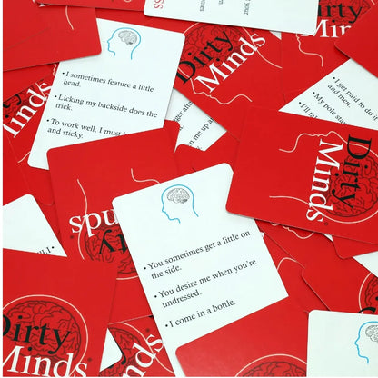 TDC Games Dirty Minds Card Game, Hilariously Twisted Party Card Games, Bachelorette Parties, Perfect for Game Night, Naughty Clu