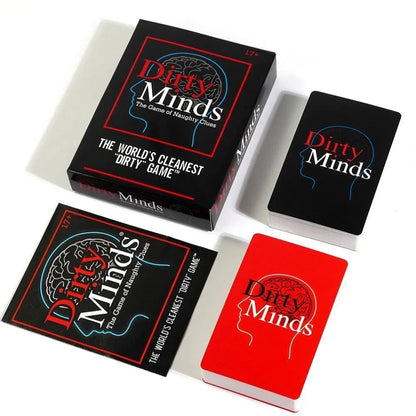 TDC Games Dirty Minds Card Game, Hilariously Twisted Party Card Games, Bachelorette Parties, Perfect for Game Night, Naughty Clu