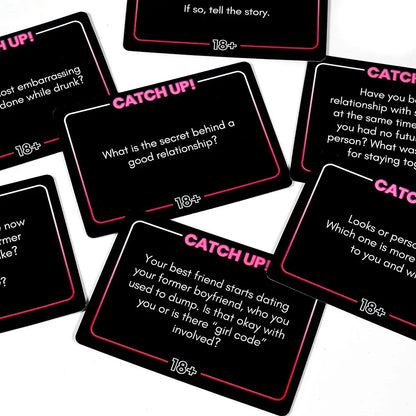 Tipsy Hoe Catch Up! Girls Night - Ladies Night Game for Party Bachelorette Parties and Bridal Shower Game Drinking Games